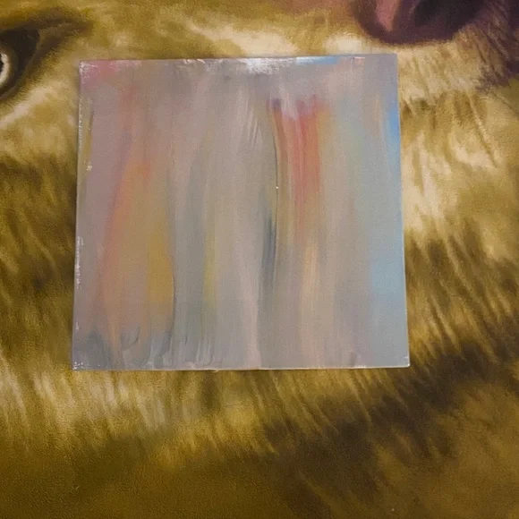 Elegant Pastel Abstract Canvas Art - Picture 1 of 1